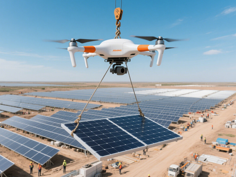 光伏材料、配件吊運(yùn)服務(wù)